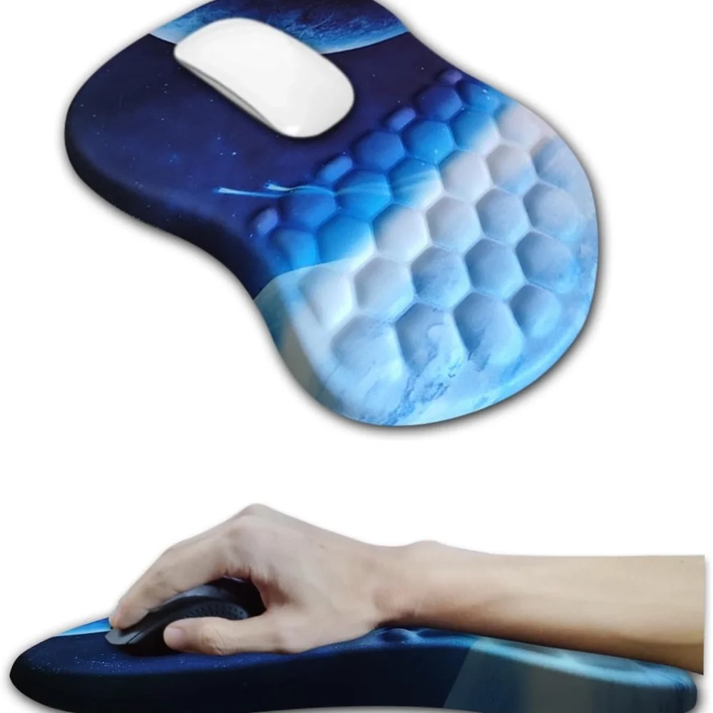 Ergonomic Massage Design Mouse pad for Pain reliefmouse Pads for Desk, Memory Fo